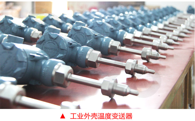 RS485溫度變送器,DFW數(shù)顯溫度變送器,溫度變送器生產實拍1