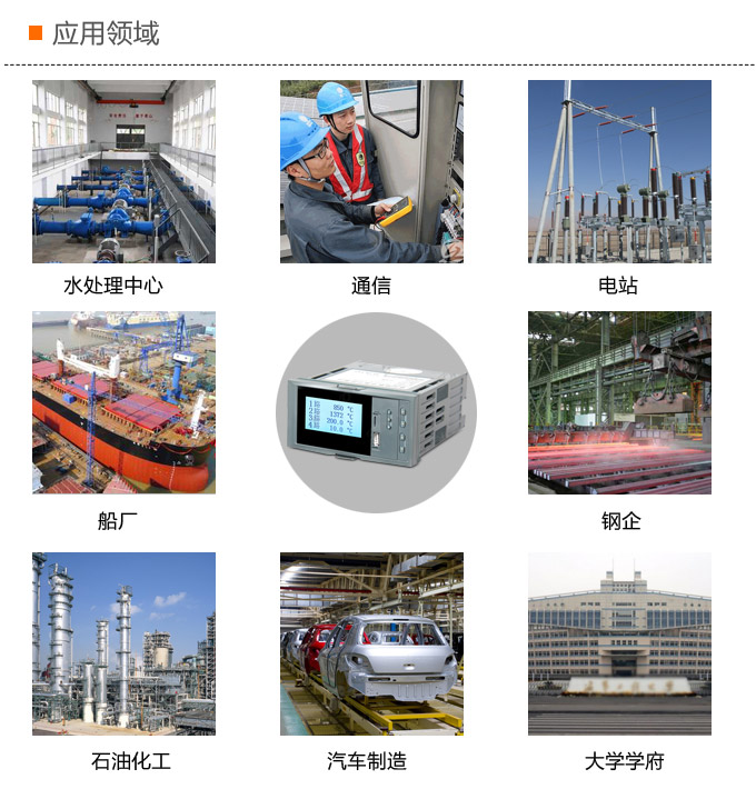 液晶漢顯控制儀，DT416雙回路液晶顯示表，液晶顯示控制儀 應(yīng)用領(lǐng)域